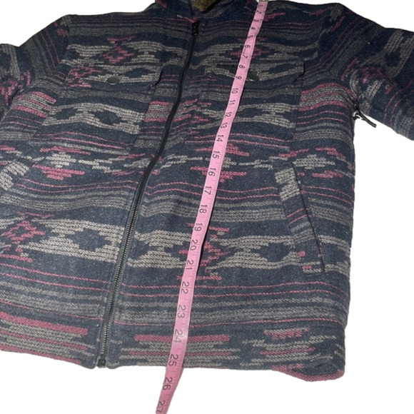 Billabong Barlow Sherpa Jacket NWT Size Small - Picture 15 of 15